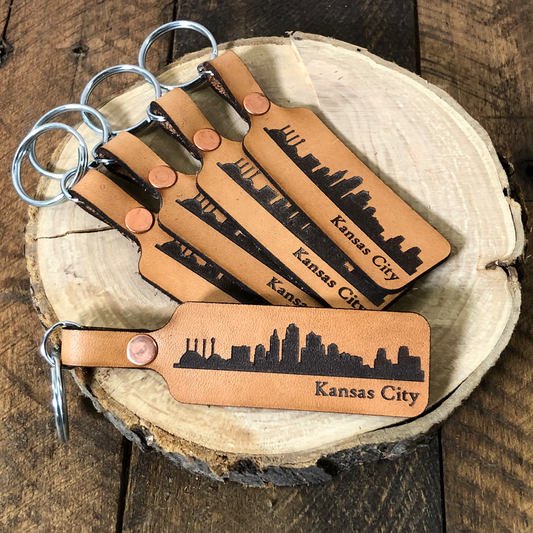Keychains Kansas Say It On Wood | KC's Original Homemade Skylines and Keepsakes